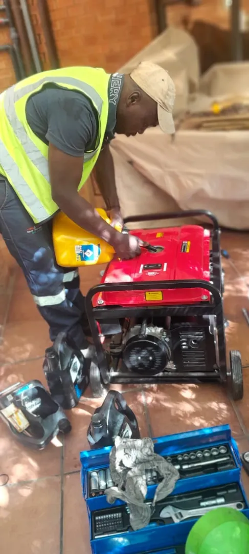 Generator preventative maintenance work in Gauteng
