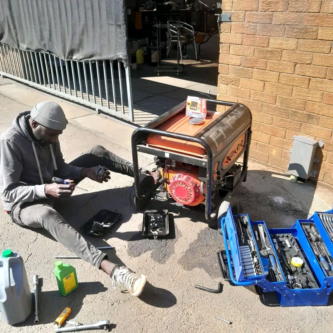 Grip 7.5 kVA petrol generator repair