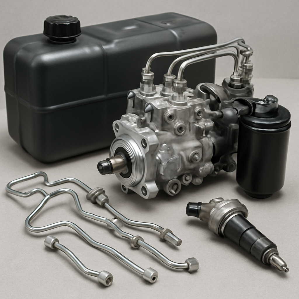 Generator fuel system components